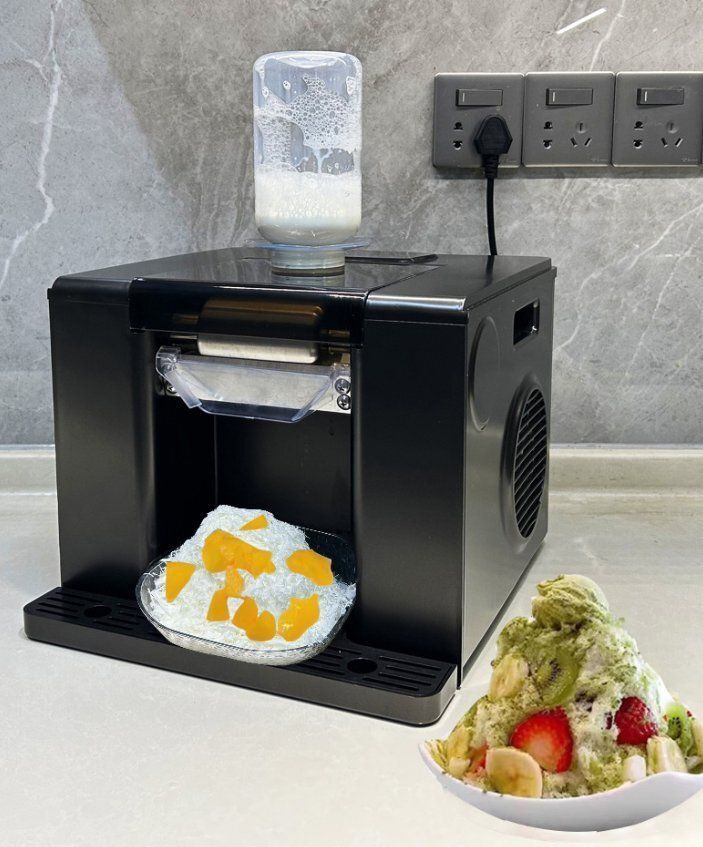 雪花机業務用家庭用屋台ミルクティー冷飲店雪融机アイスクリーム机氷雪泥おろし机