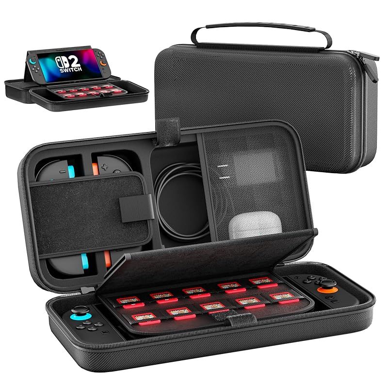 Switch 2 ケース 収納 持ち運び バッグ スイッチ収納ポーチ SW本体/Joy