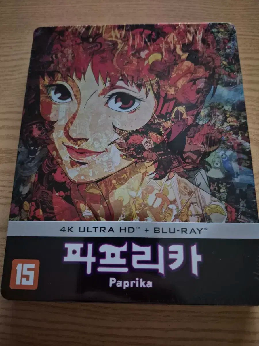 パプリカ 4K スチールブック ブルーレイ Blu-ray 未開封