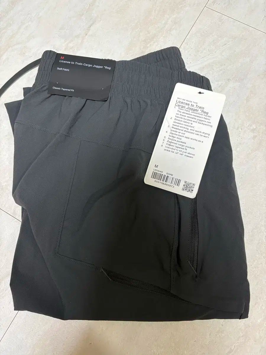 ルルレモン License to Train カーゴ ジョガー ブラック M