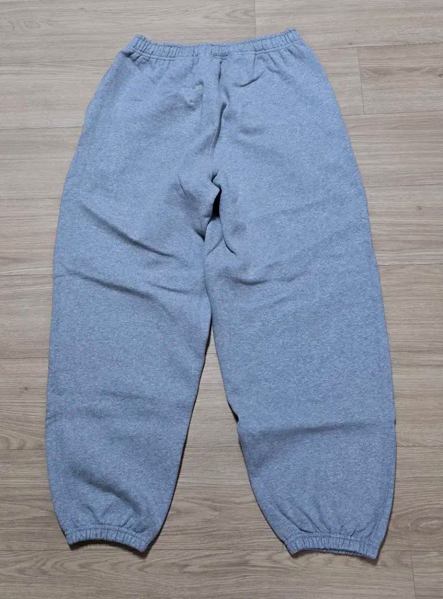 S ナイキ ステューシー NRG フリース パンツ グレー ヘザー