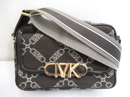 マイケルコース MICHAEL KORS クロスボディバッグ ショルダーバッグ ブラウン系 14×21.5×6cm