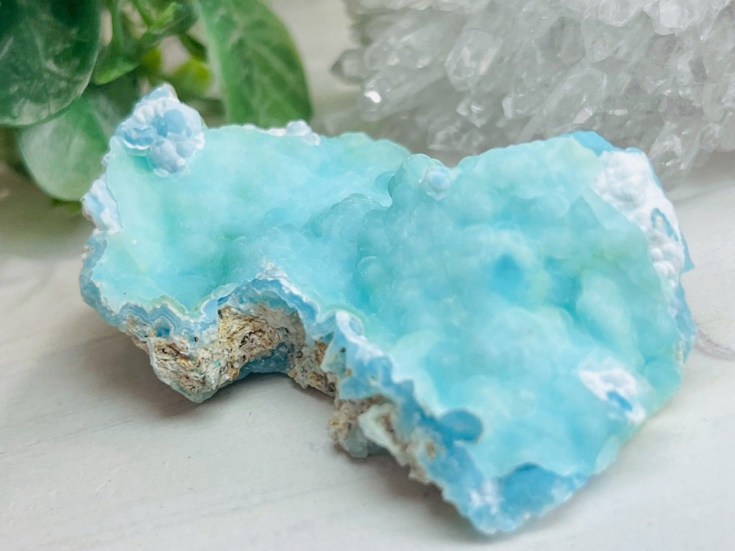 チャンスを掴む石 ヘミモルファイト 異 鉱 原石 ラフストーン