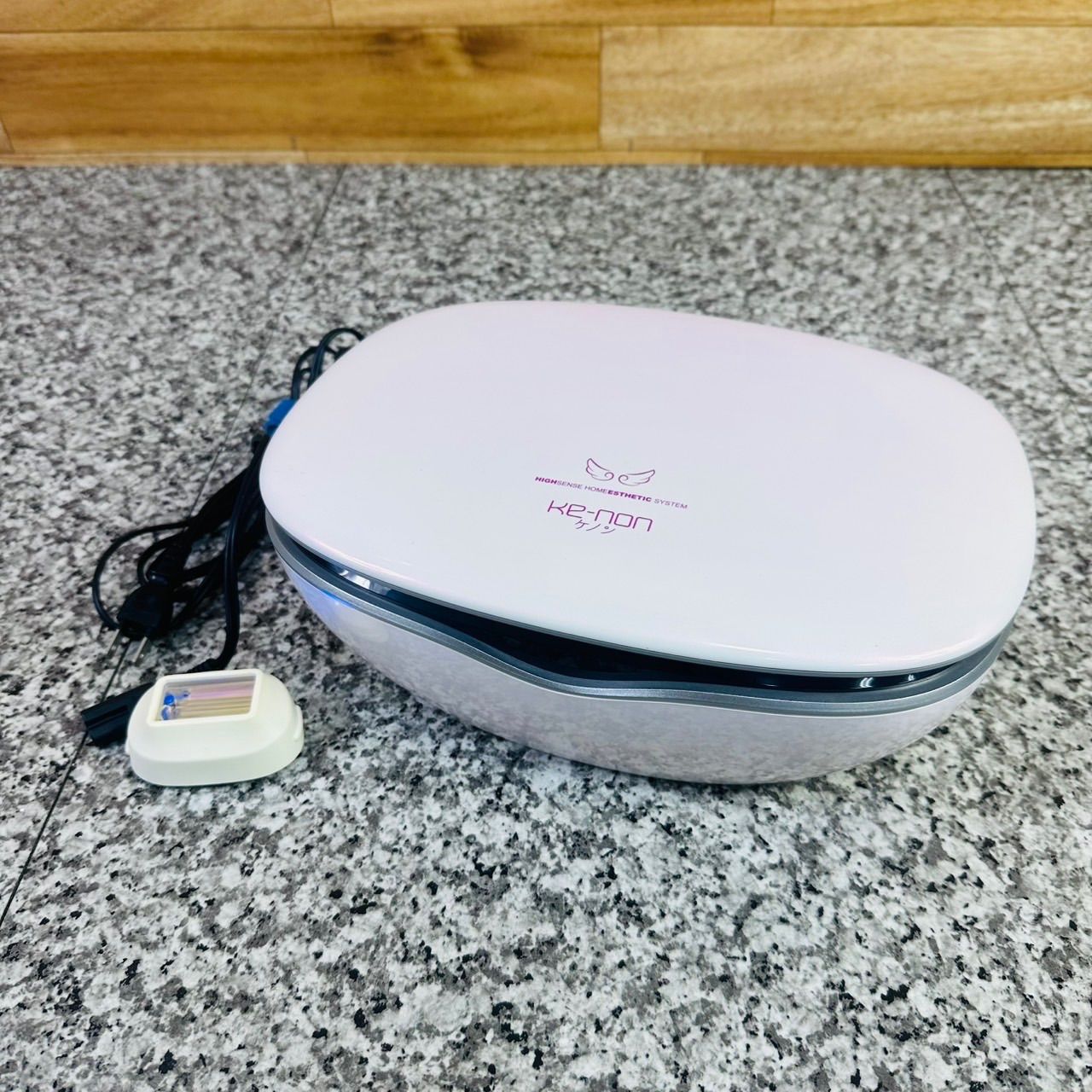 kenon ケノン ver.6.2 家庭用脱毛器 ホワイト スキン ラージカートリッジ付き