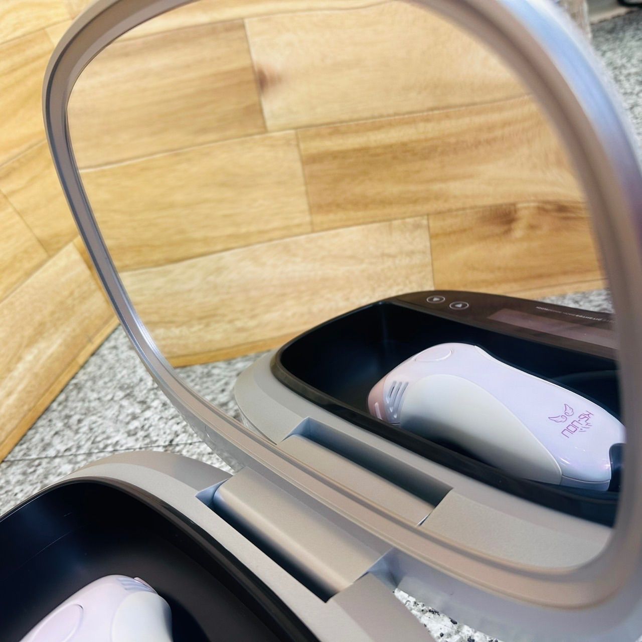 kenon ケノン ver.6.2 家庭用脱毛器 ホワイト スキン ラージカートリッジ付き