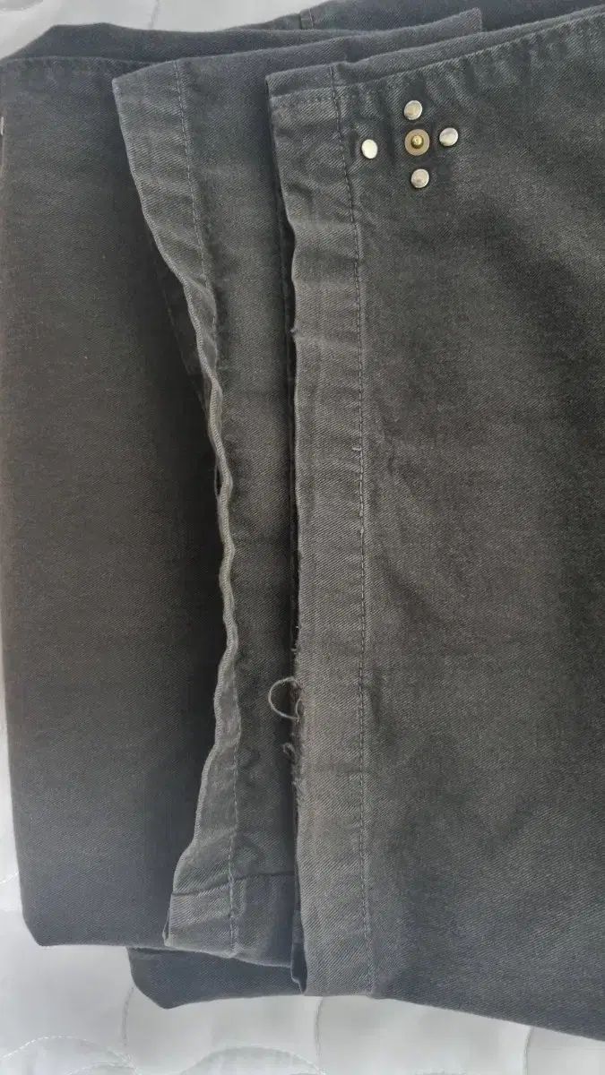  ポリテルー リー リベット Gosima ヴィンテージ チャコール 3 チノパン パンツ