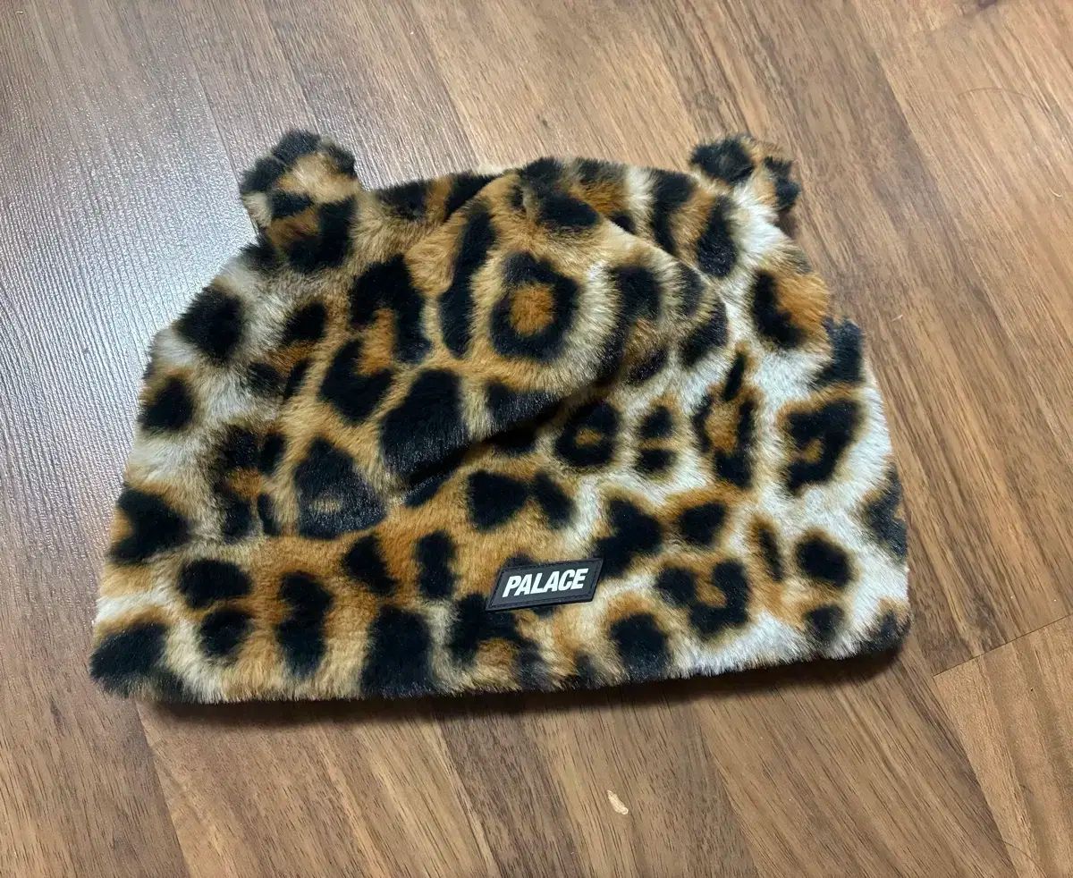 パレス レオパード ファー イヤービーニー L XL