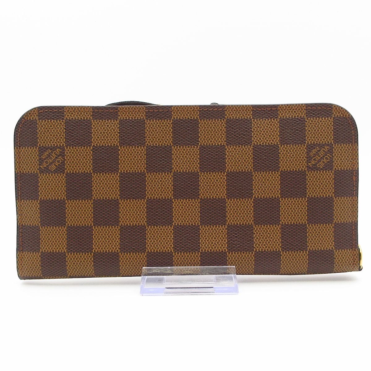 LOUIS VUITTON ルイヴィトン 長財布 ダミエ ポルトフォイユ アンソリット N63071 エベヌ