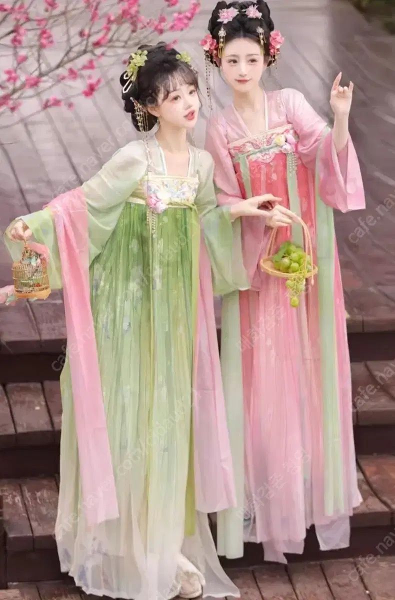 靴 チャイナ服 XLサイズ ピンク 緑色 古典 中国風 仙女服 コスプレ