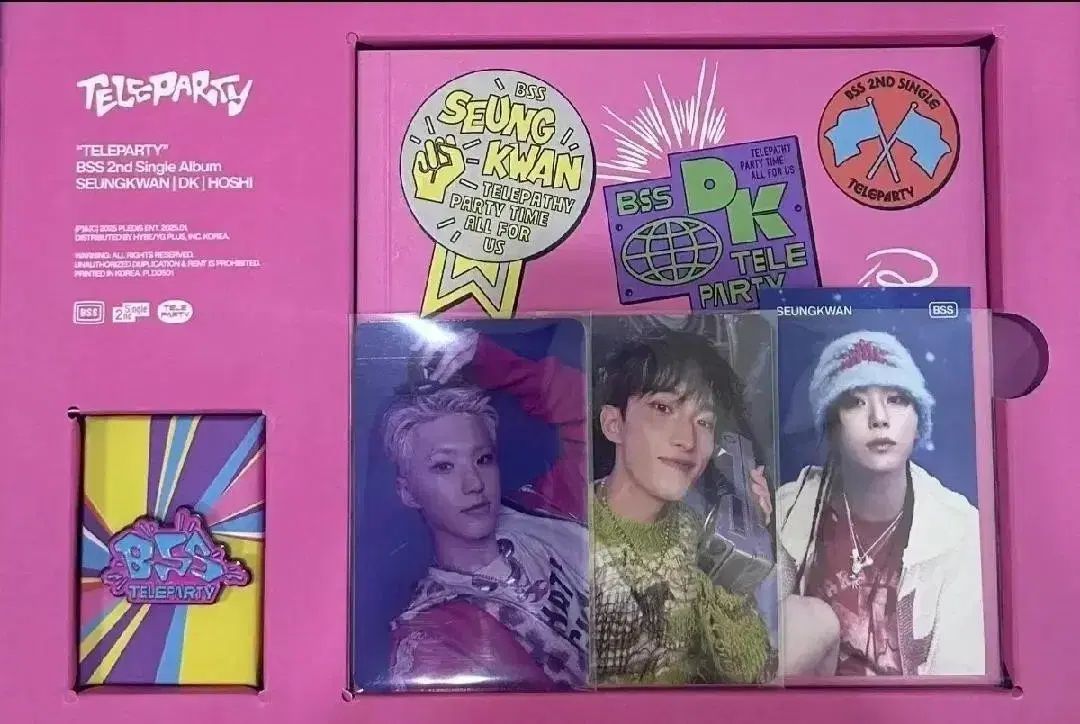 SEVENTEEN BSS Teleparty アルバム + トレカ BSS 2nd Single Album