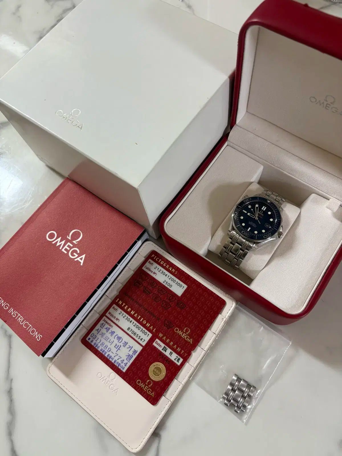 オメガ シーマスター 300 デニム版 旧モデル