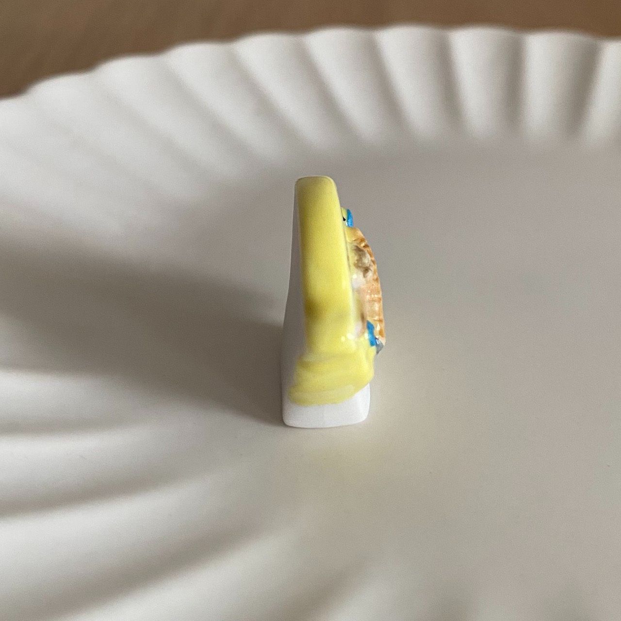 ブーランジェのフェーブ／看板／パン屋／フランス雑貨／陶器