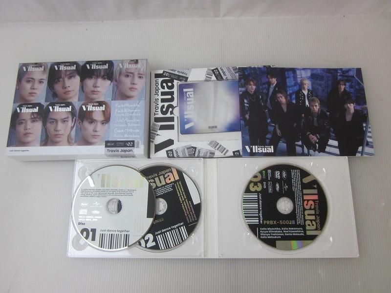 優良品 Travis Japan CD DVD VIIsual FC限定盤 優良品 Travis Japan CD DVD VIIsual FC限定盤