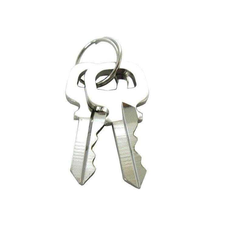 ヴィトン パドロック かぎ カギ 鍵 南京錠 トップ シルバー色 ツヤ