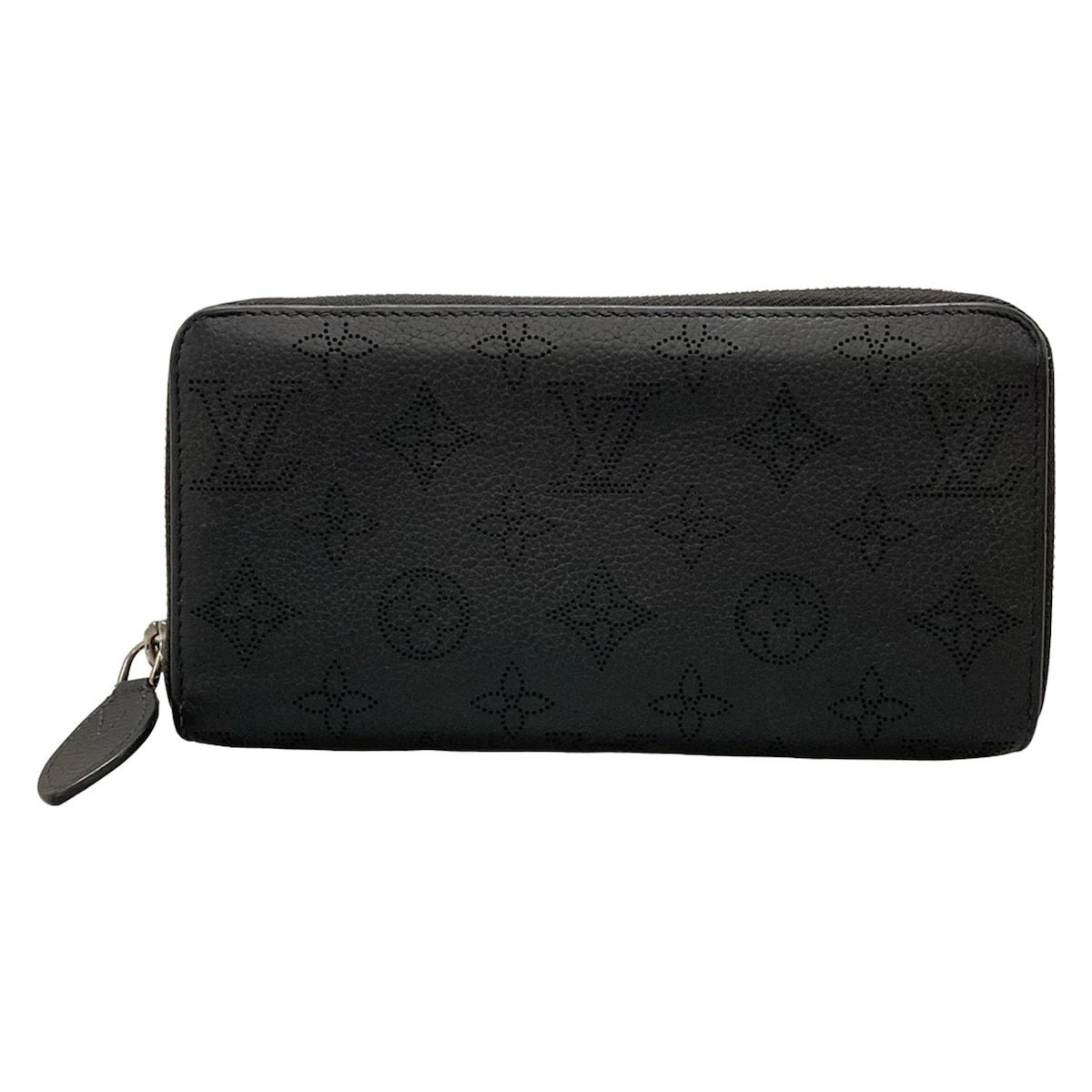 LOUIS VUITTON ルイヴィトン 長財布 マヒナ ジッピーウォレット M61867 ノワール レザー