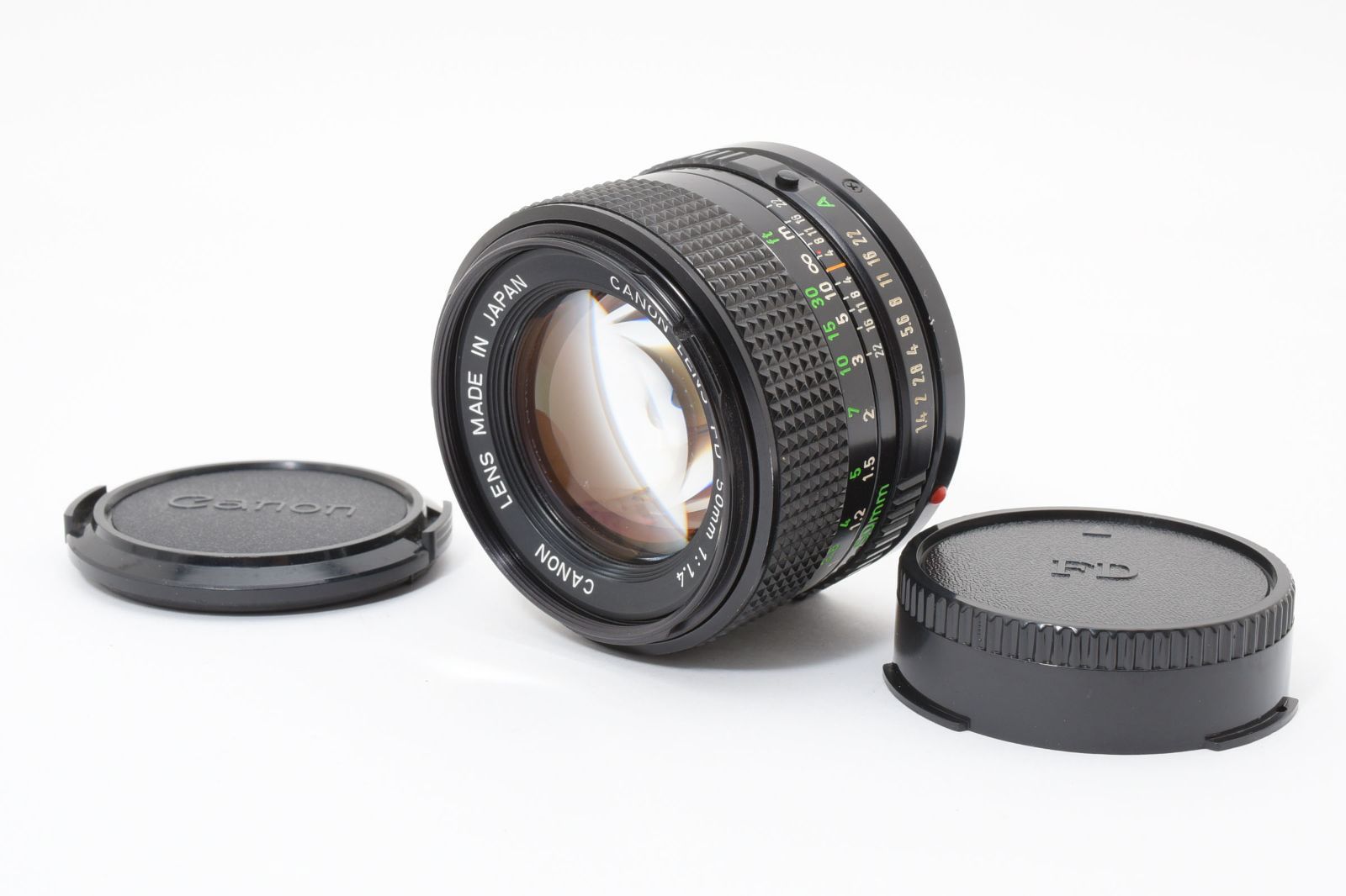 ★箱付き❤️動作品★旧 F1❤️前期★キャノン★FD50ｍｍ単焦点レンズ❤️美品 ❤️箱付き❤️動作品☆旧F1☆前期☆Canon☆FD50mm単
