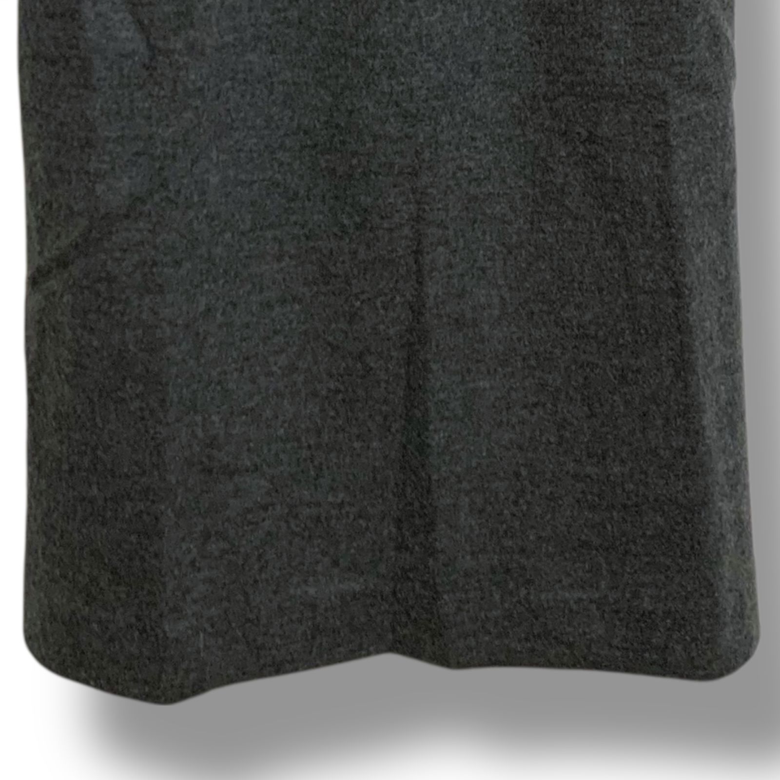 HANAE MORI ハナエモリ チャコールグレー ニットワンピース 長袖 毛100