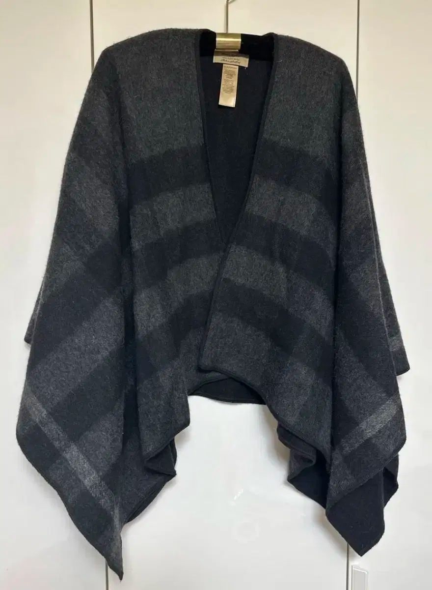 バーバリー 100カシミア ポンチョ ケープ