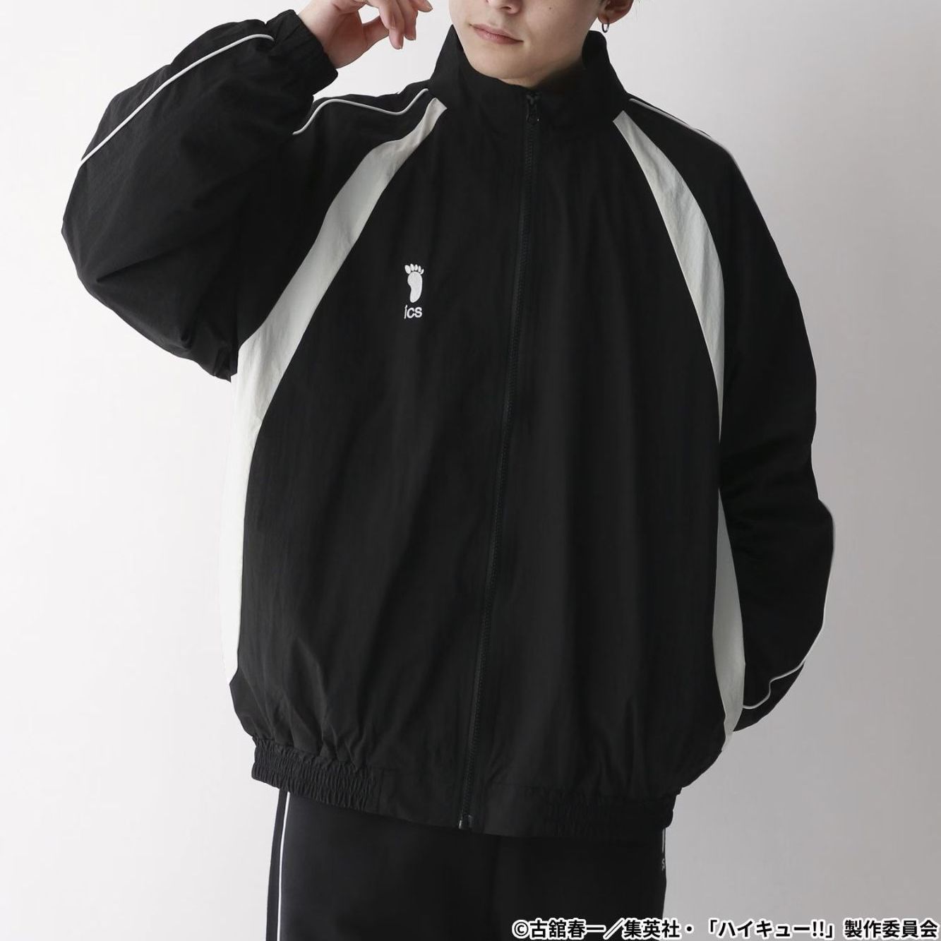 RAGEBLUE レイジブルー ハイキュー!! 刺繍ナイロン配色ブルゾン 稲荷崎 ハイキュースタンドブルゾン 品番318695 サイズＬ 管理番号 646