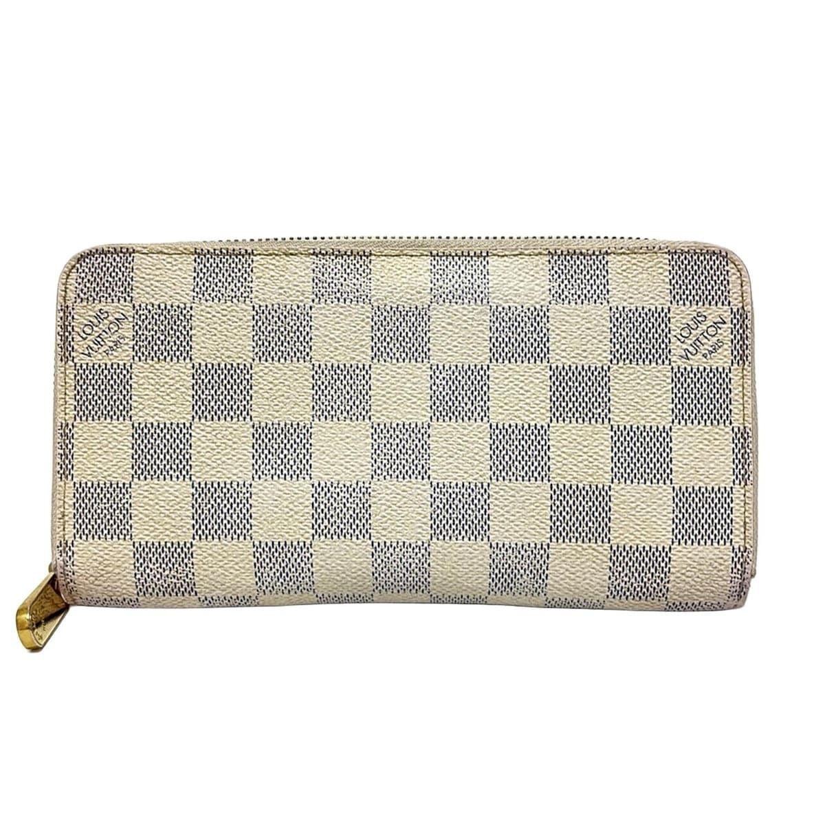 LOUIS VUITTON ルイヴィトン 長財布 ダミエ ジッピーウォレット N60019 アズール