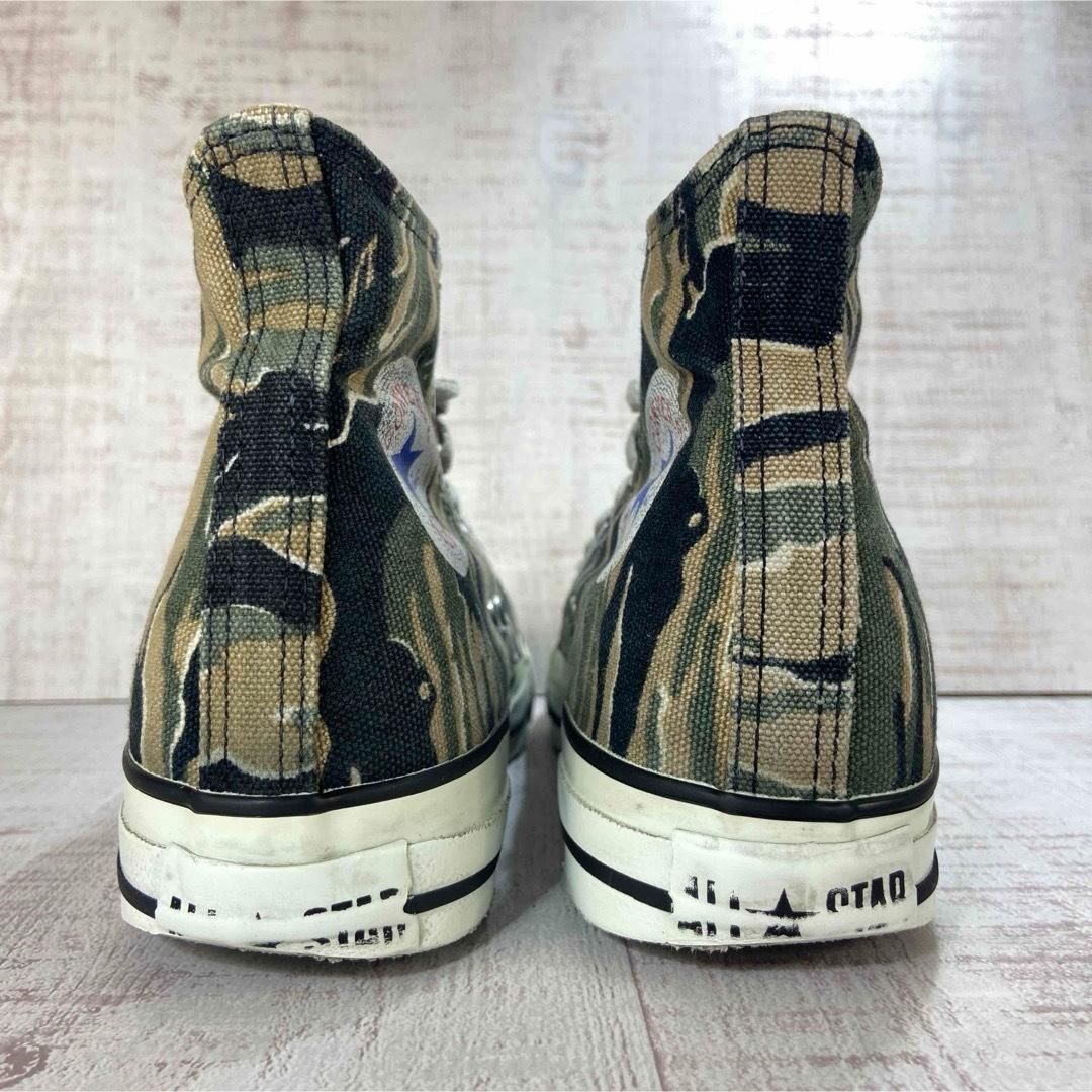 貴重デッドストック！Converse 迷彩タイガーカモ　日本製　US8.5 希少 日本製】CONVERSE ALL STAR コンバース タイガーカモ 迷彩