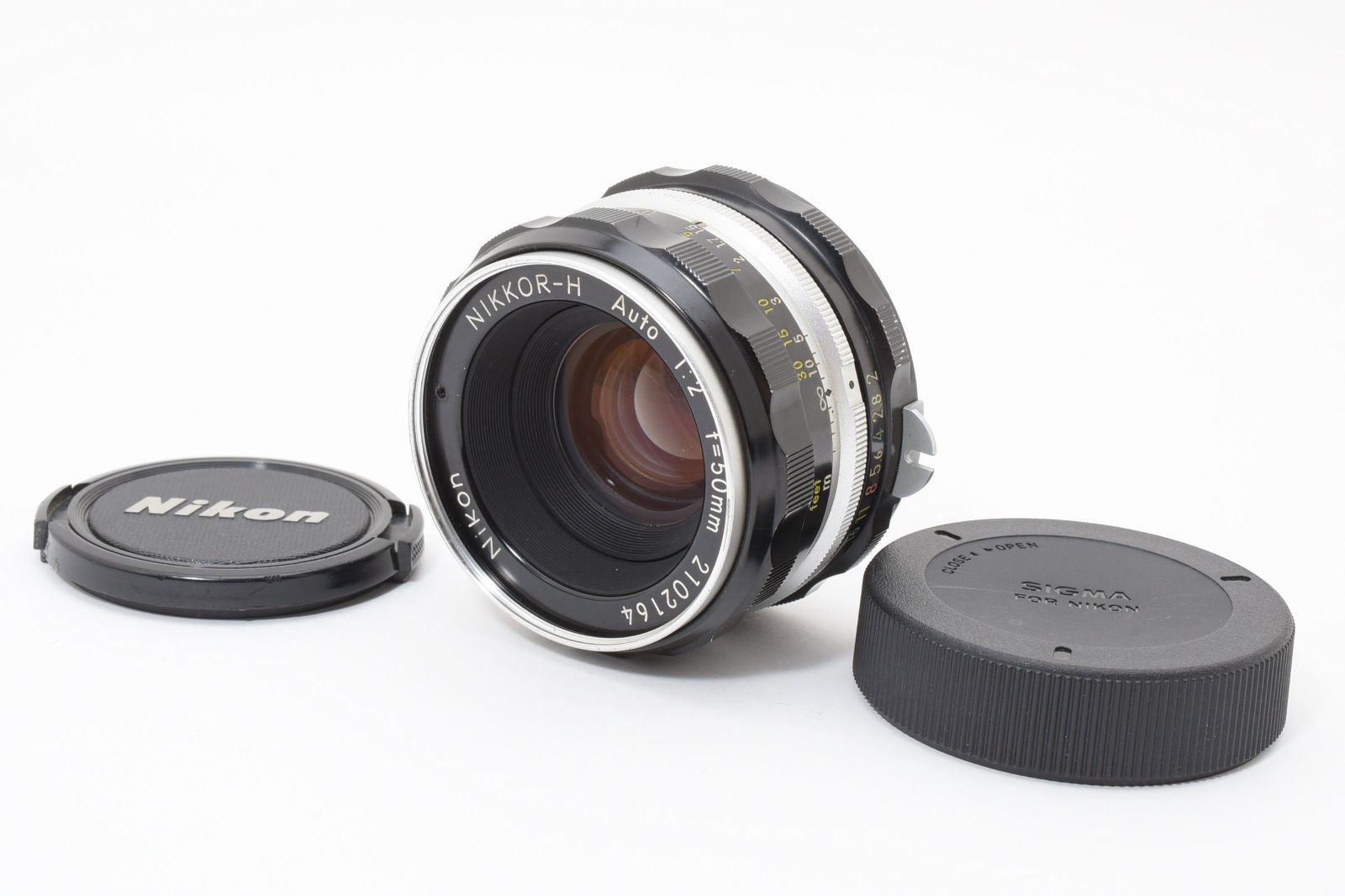 美品】Nikon Auto Nikkor-H 50mm F2 非Ai ニコン MF単焦点レンズ