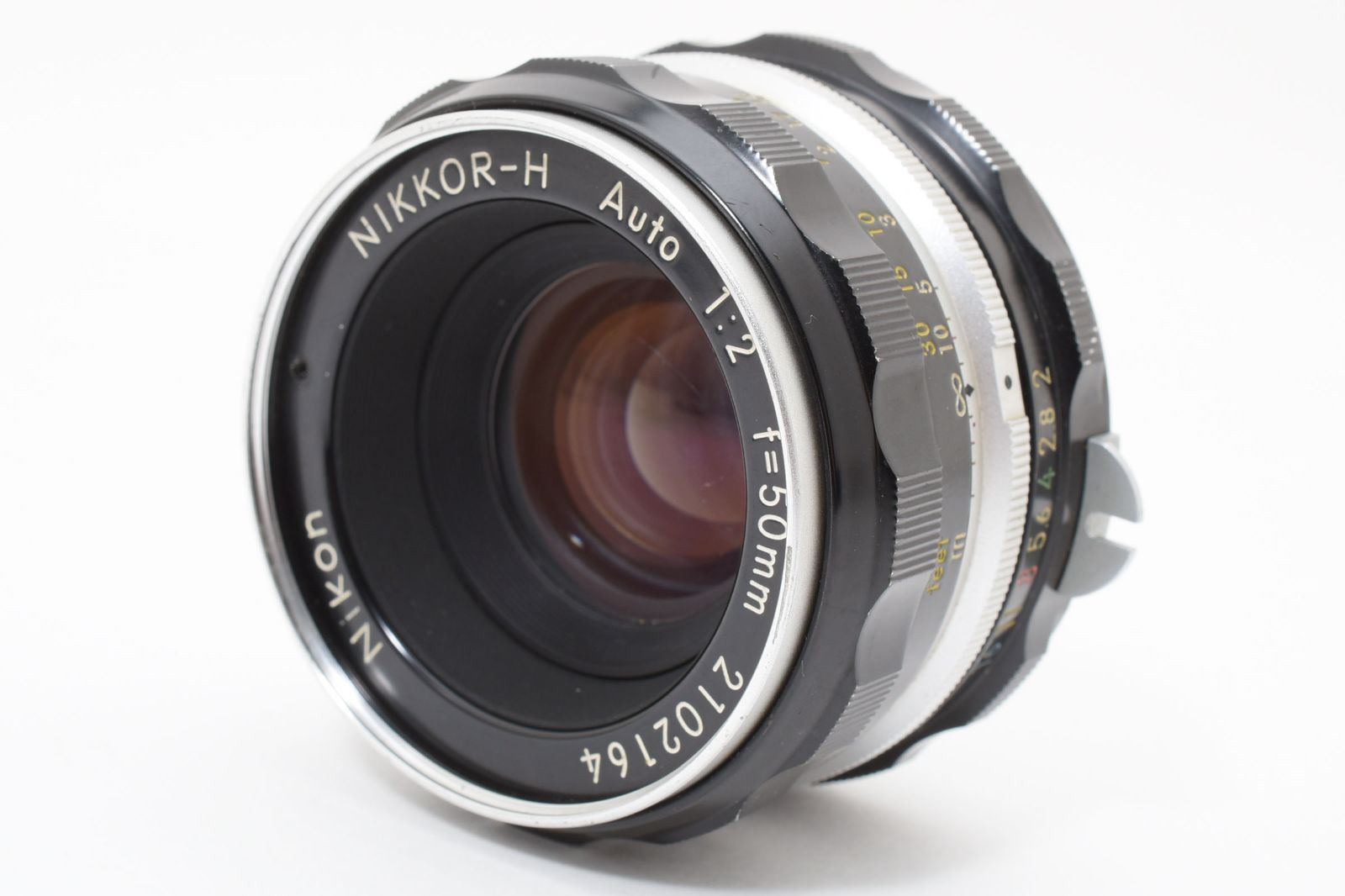 美品★ニコン Nikon F Nikkor-H Auto 50mm f2 単焦点 Nikon 50mm f/2 NIKKOR-H Auto Non AI Manual Focus Lens {52}