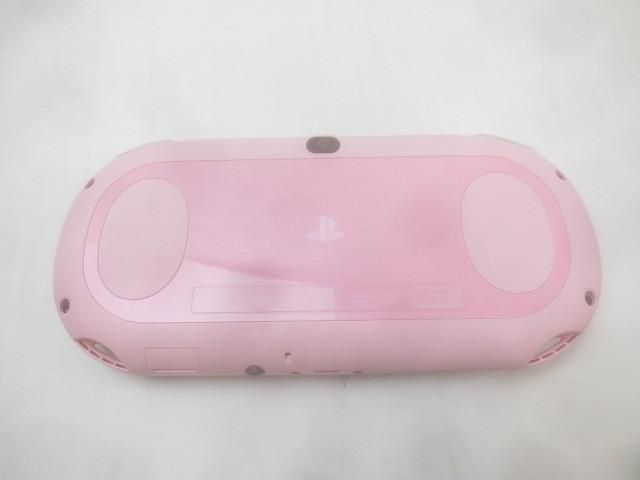 品 ゲーム PS Vita 本体 PCH-2000 ライトピンク×ホワイト 動作品 付き AR_KOOLFOOD_TN