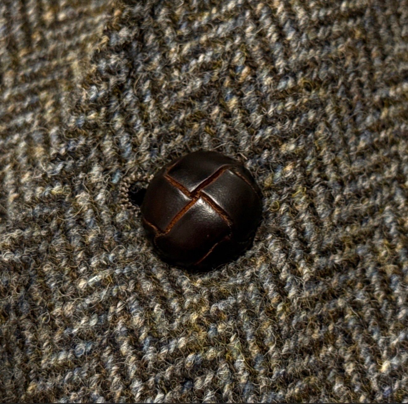 美品 Brooks Brothers ハリスツイード 段返り3つボタン サックJKT