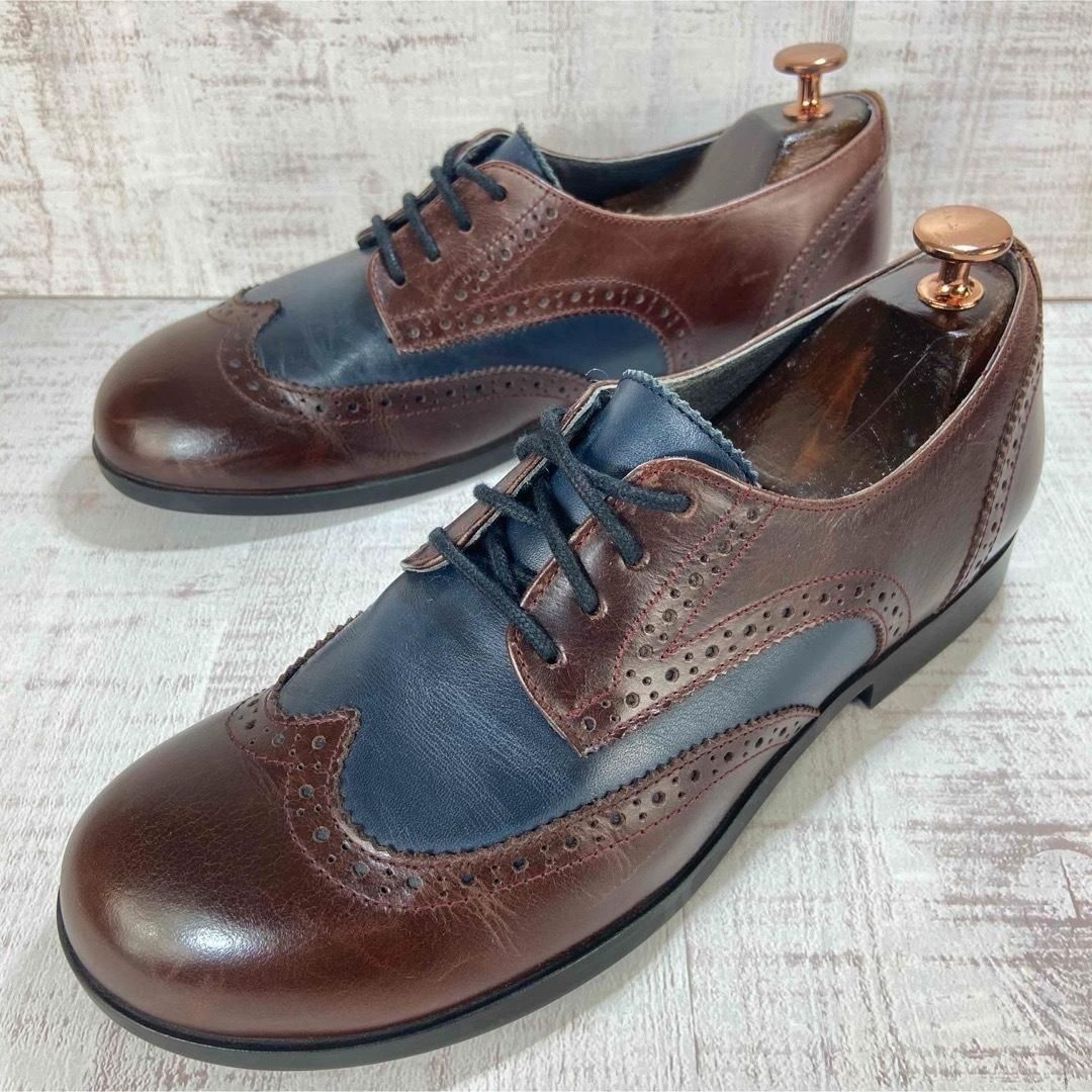 BIRKENSTOCK ビルケンシュトック ウイングチップ 革靴 メンズ