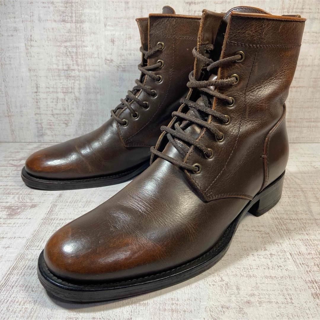 BUTTERO ブッテロ レースアップブーツ 39 メンズ 25cm イタリア製