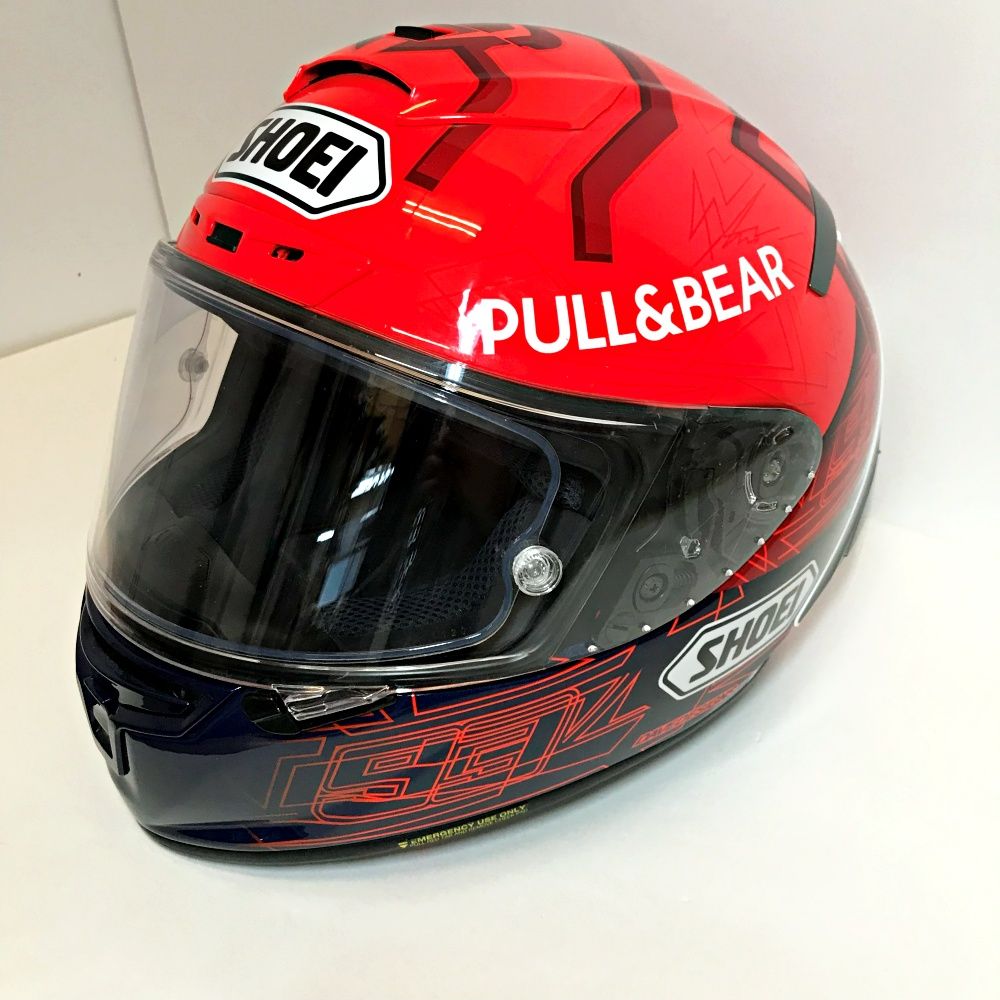 加古川店 スポーツ用品 SHOEI X-Fourteen MARQUEZ6 ヘルメット サイズ L 収納袋有 446