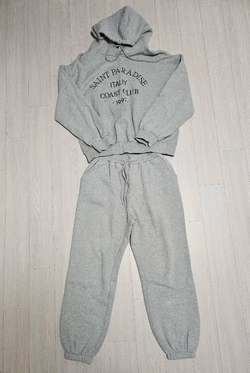 グレー 起毛 ジャージ セット mサイズ