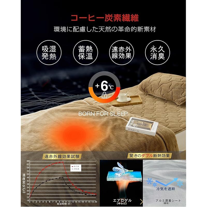 冬用 3重抗菌防臭防ダニ