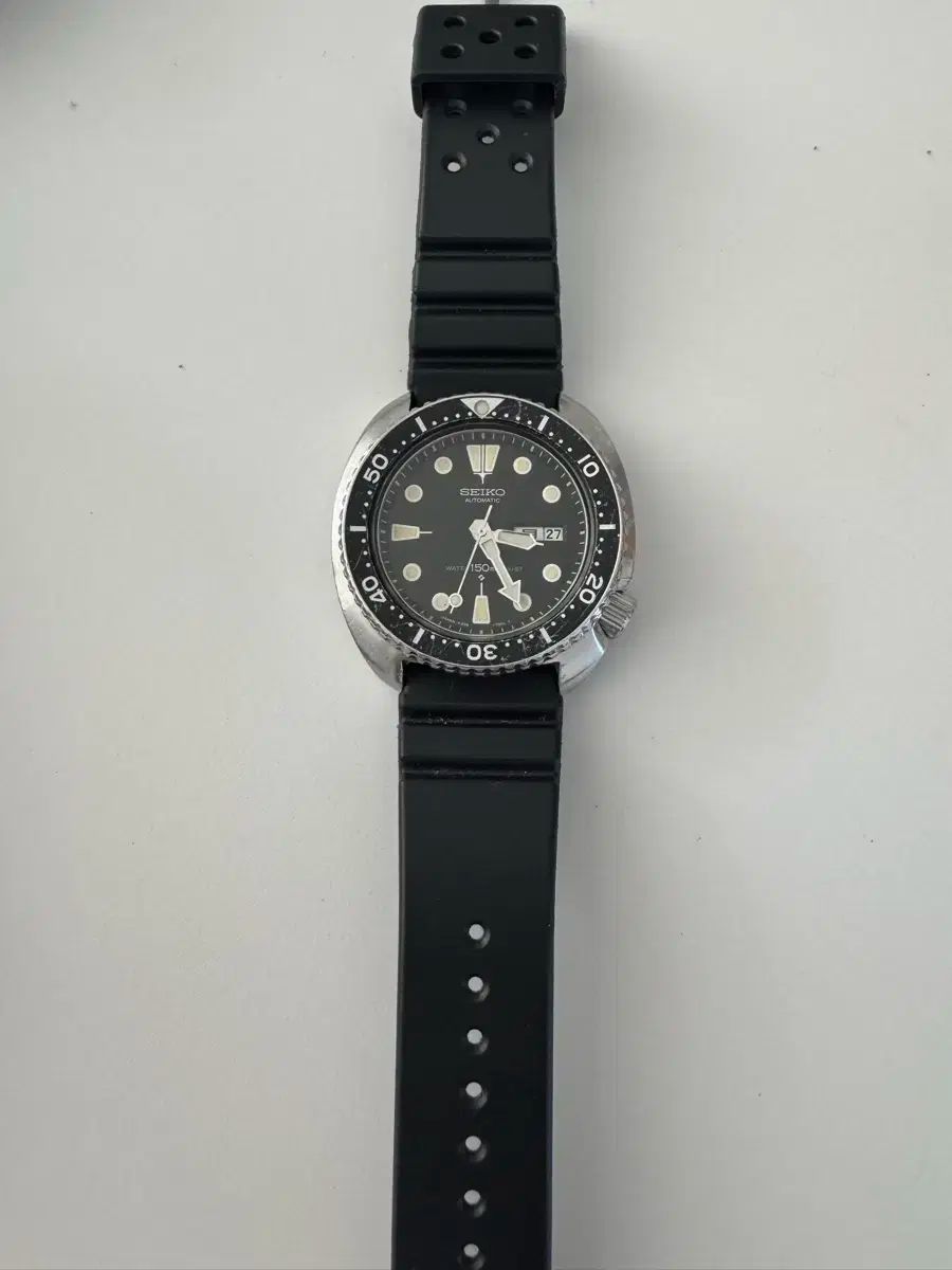 SEIKO タートル 6306 엉클 ラバー ストラップ 含む