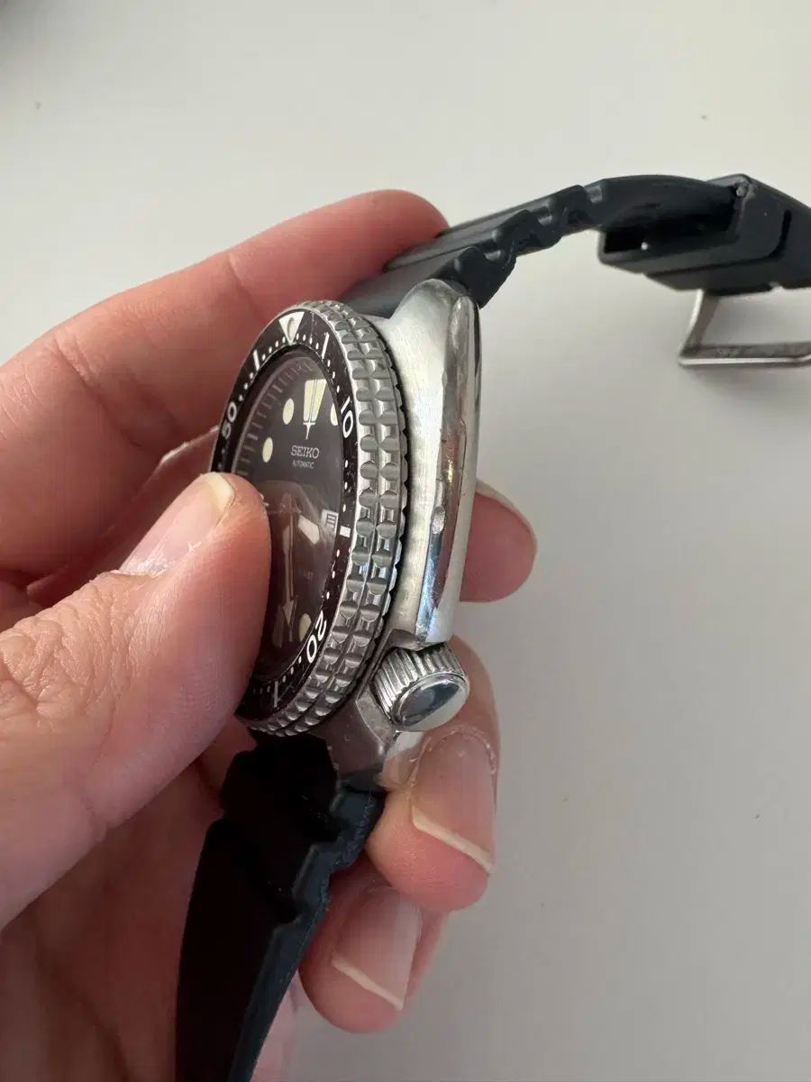  SEIKO タートル 6306 엉클 ラバー ストラップ 含む 自動巻き時計 腕時計(アナログ)