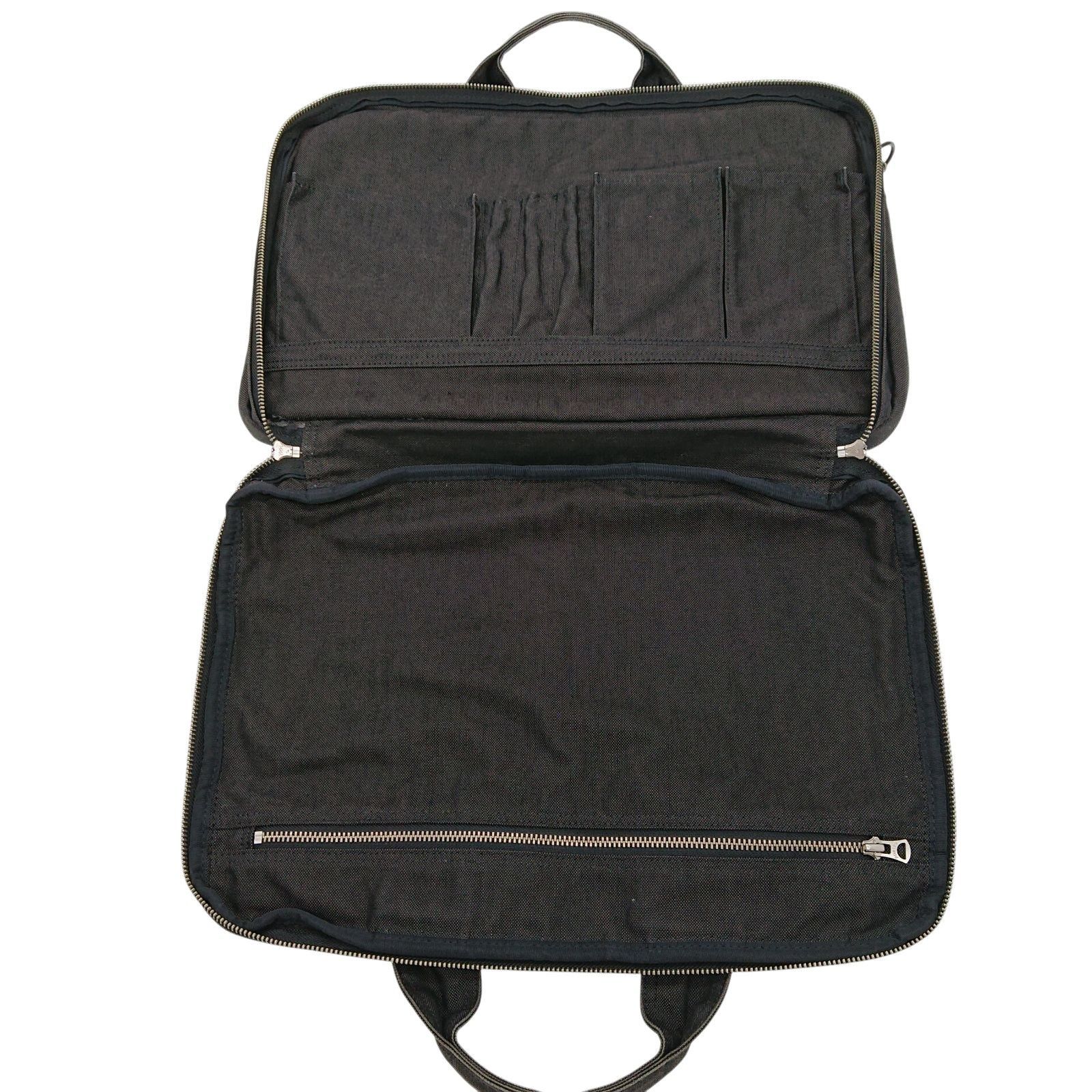 セット ポーター スモーキー トートバッグ ブリーフケース ブラック キャンバス