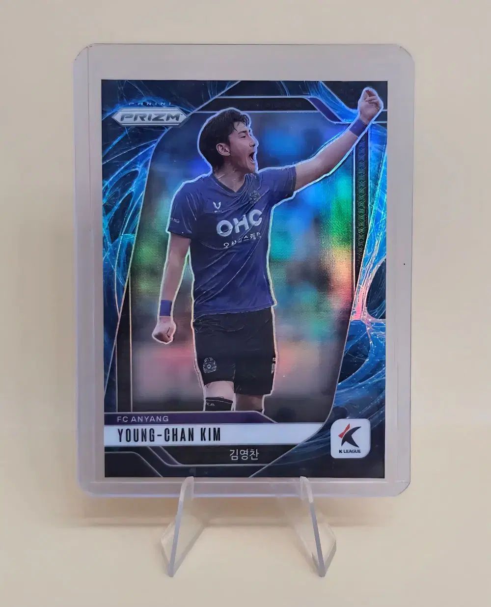 FCアニャン キム ヨンチャン 2025 Panini Kリーグ プリズム ケースHIT GENESIS カード