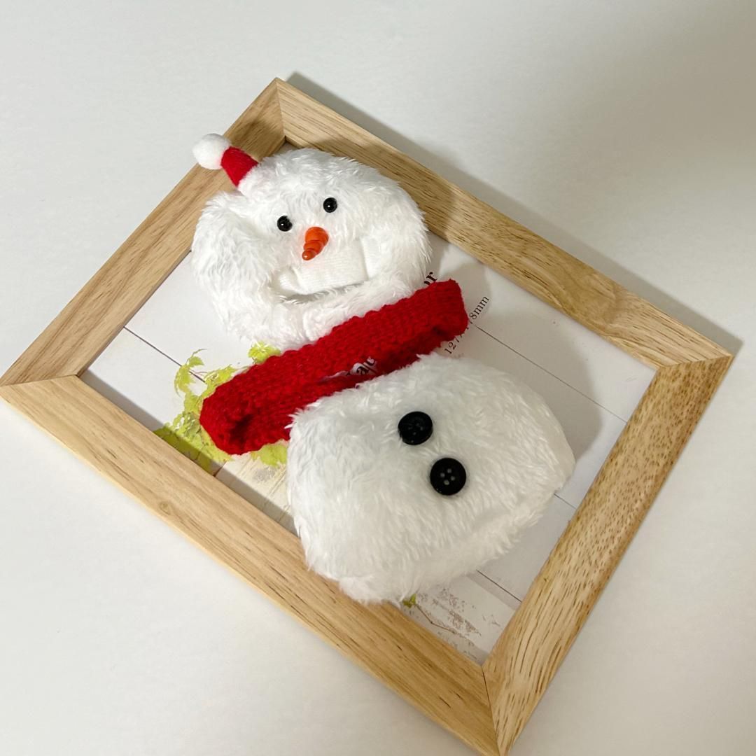 10cm 12cm ぬい服 雪だるま クリスマス いつぬい すのチル 着ぐるみ