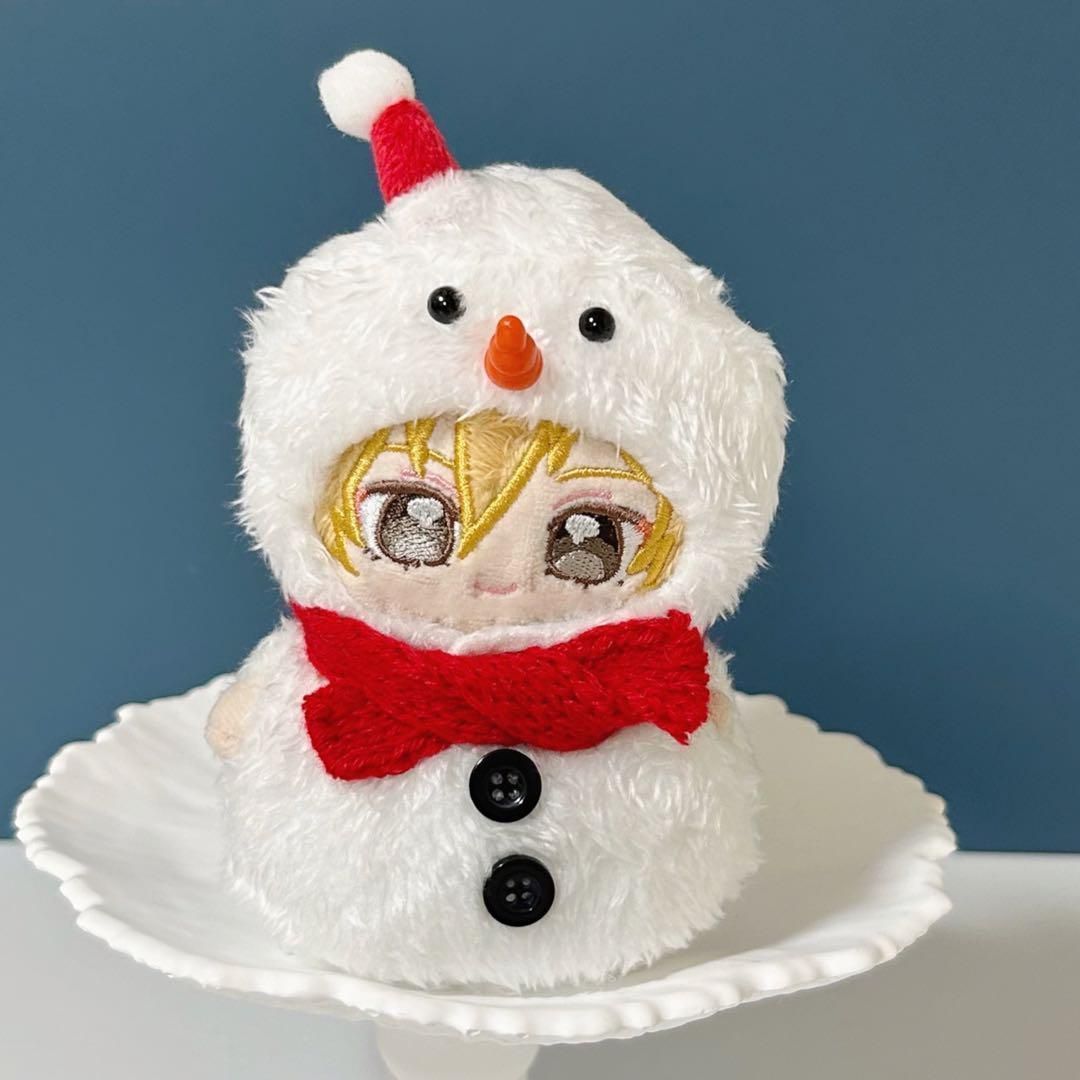10cm 12cm ぬい服 雪だるま クリスマス いつぬい すのチル 着ぐるみ