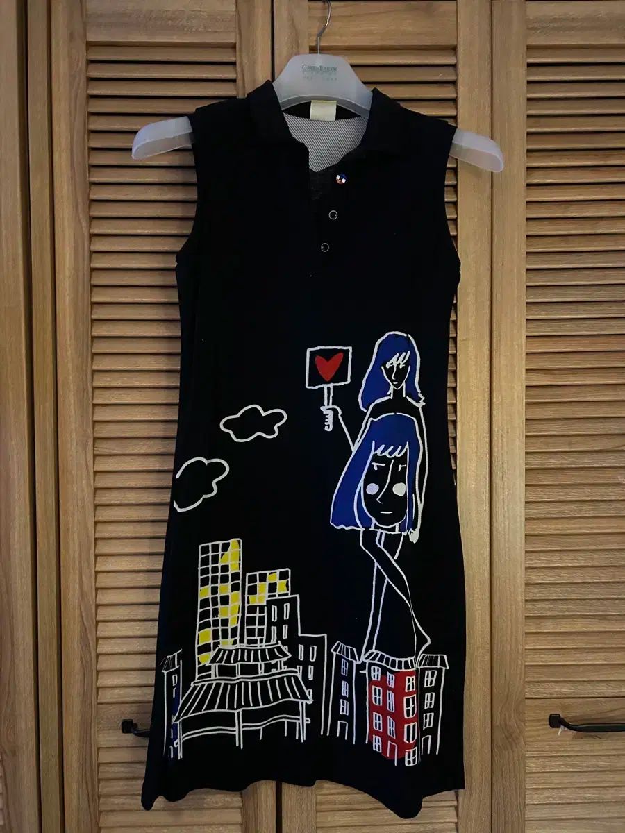 CASTELBAJAC カステルバジャック ブラック プリンティング ONE PIECE 85