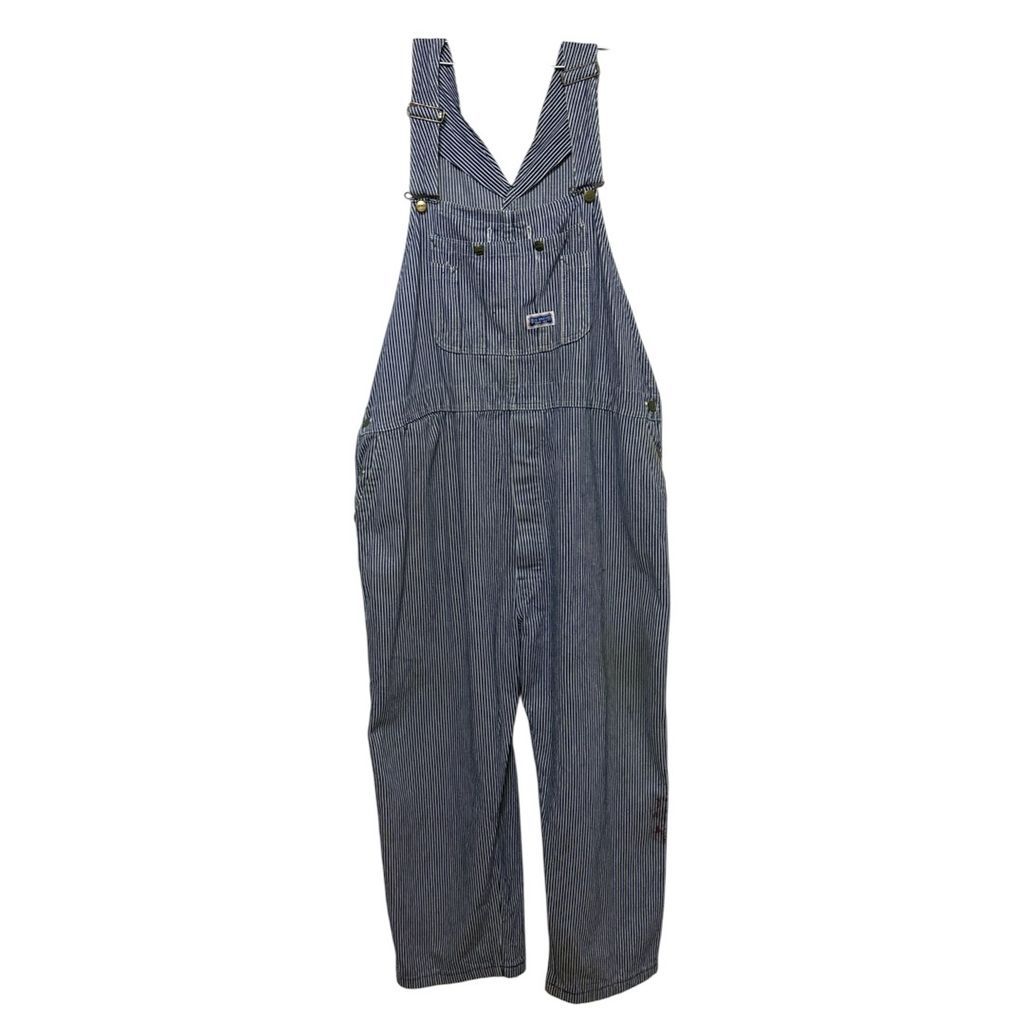 BIG SMITH ヒッコリー ストライプ オーバーオール S-3286