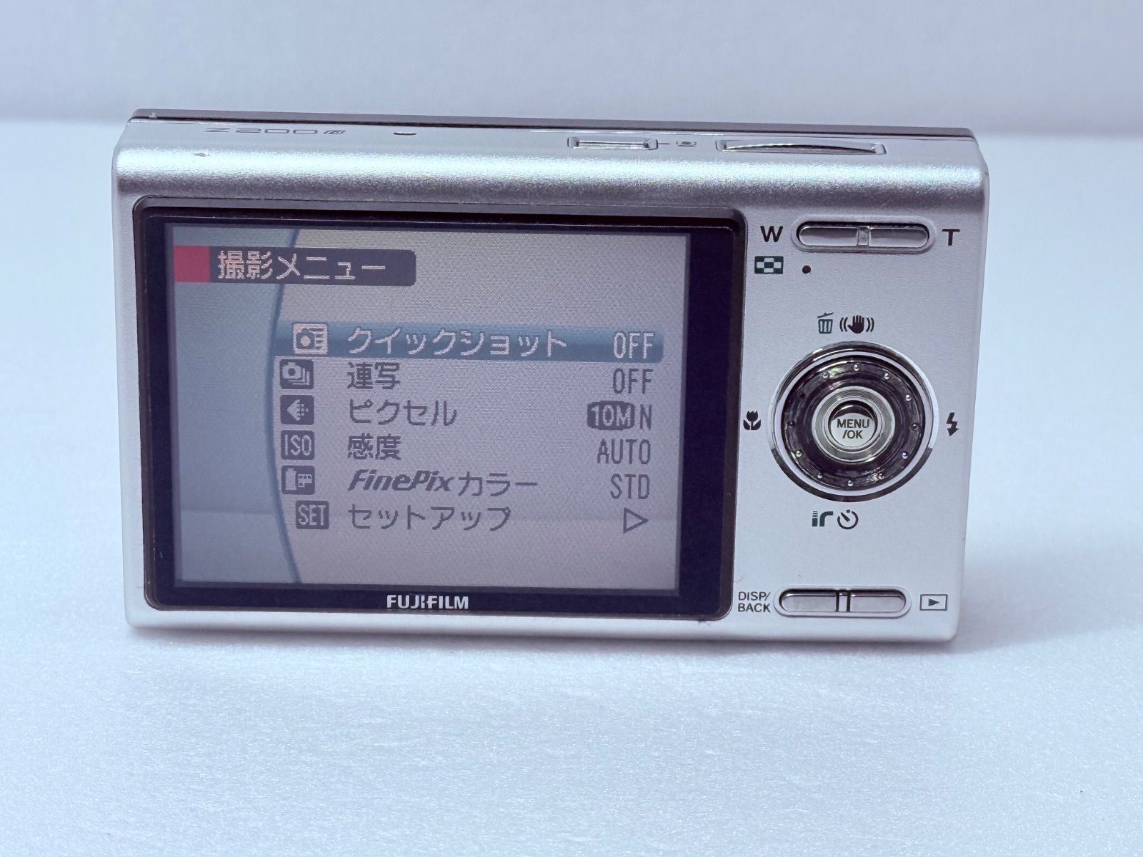 ツートンカラー レトロコンデジ