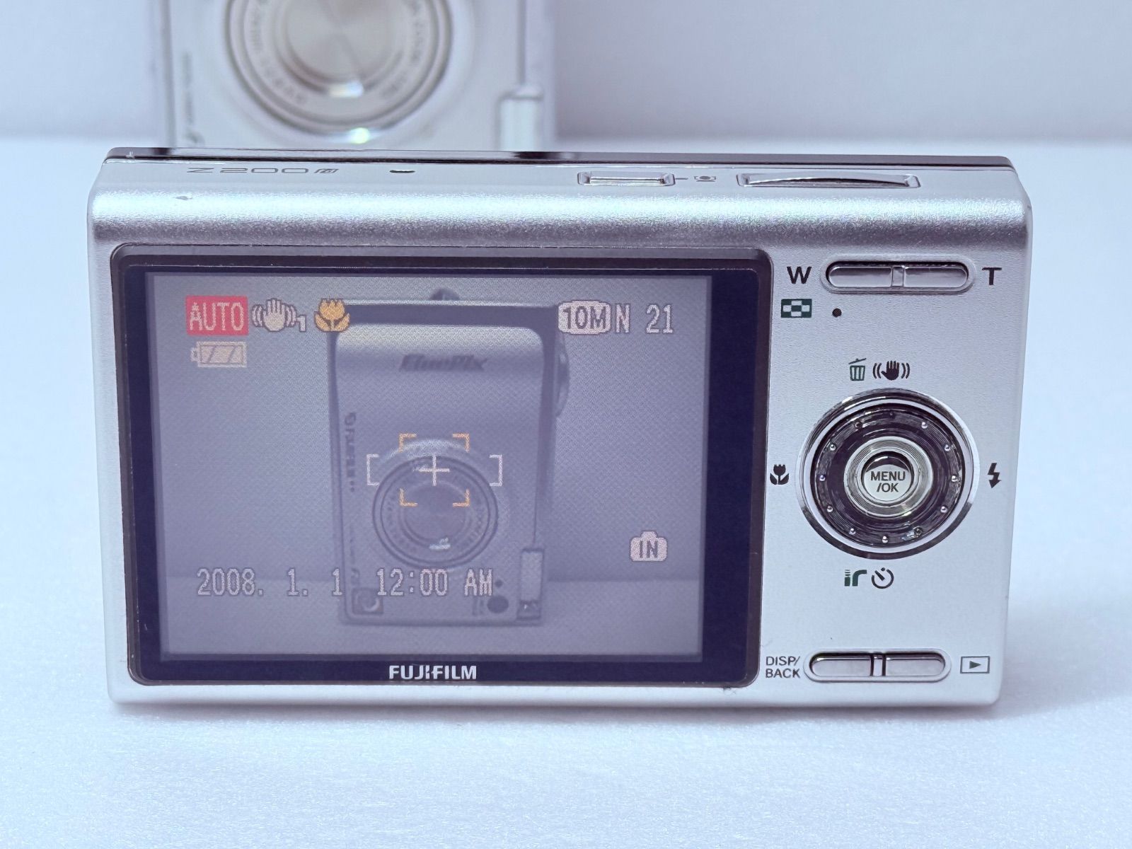 【超特価】 FUJIFILM FINEPIX Z200fd レッド×ブラック 動作 済 ツートンカラー レトロコンデジ エモい写真 使い始めに優しい取説付 携帯に便利 収納ポーチ