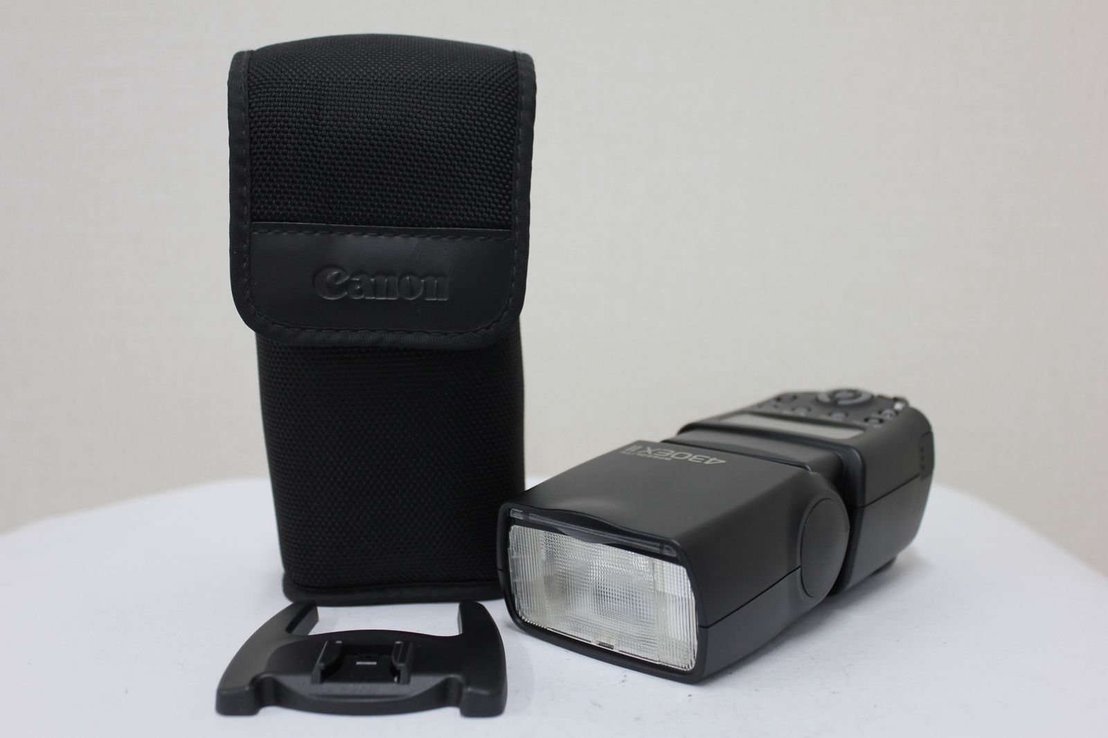 返品保証 キャノン Canon SPEEDLITE 430EX II ソフトケース付き ストロボ フラッシュ e3363