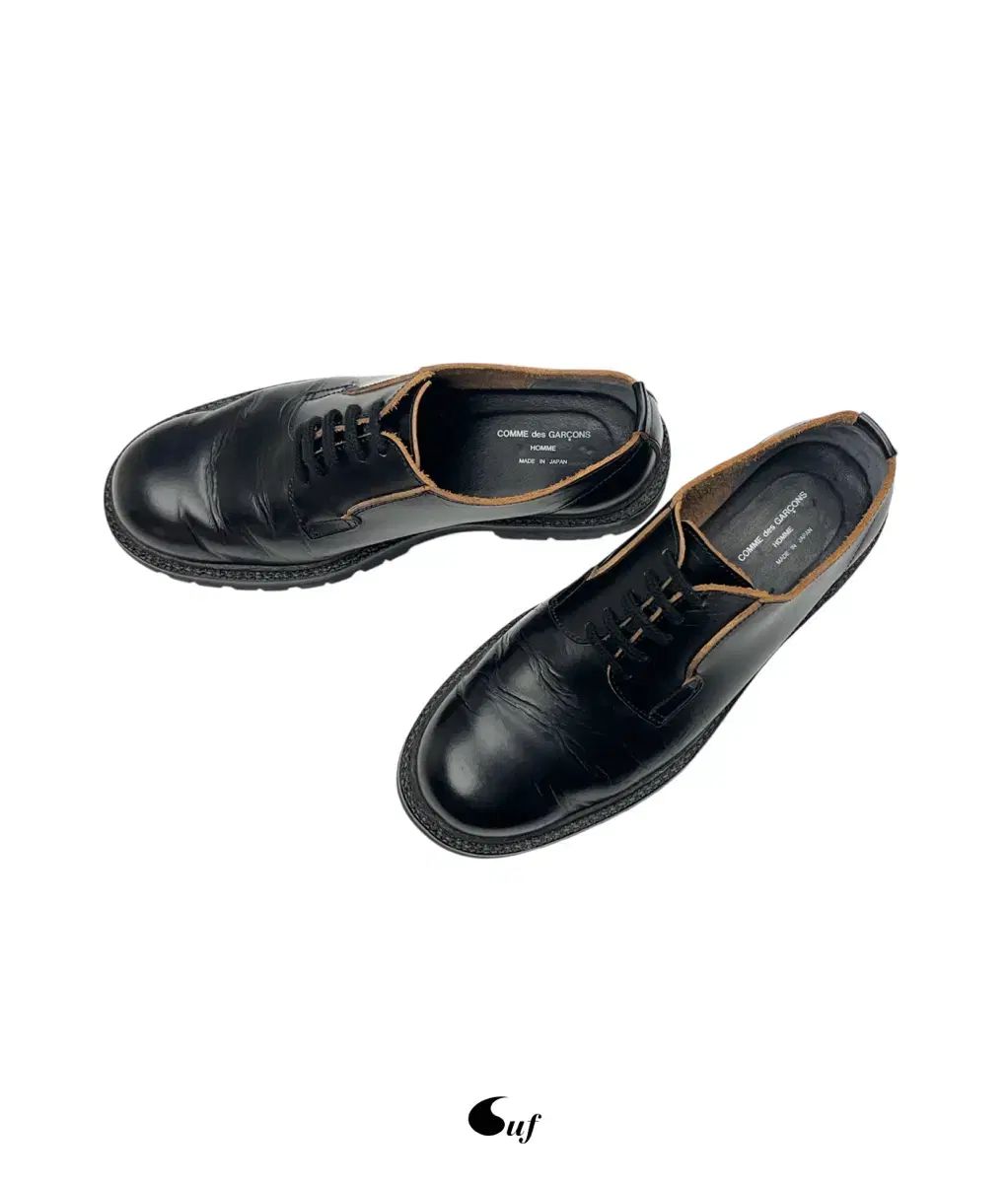 COMME des GARCONS オム プレーン ダービーシューズ