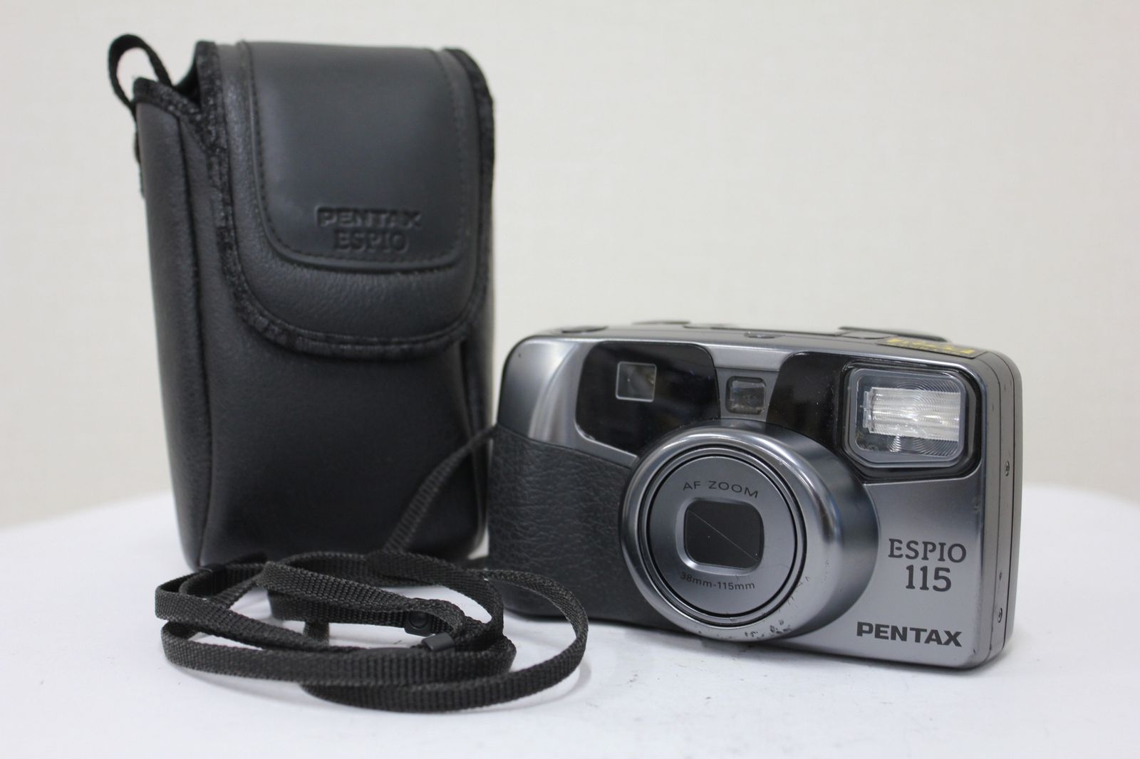 返品保証 ペンタックス Pentax ESPIO 115 38-115mm ソフトケース付き コンパクトカメラ e3368