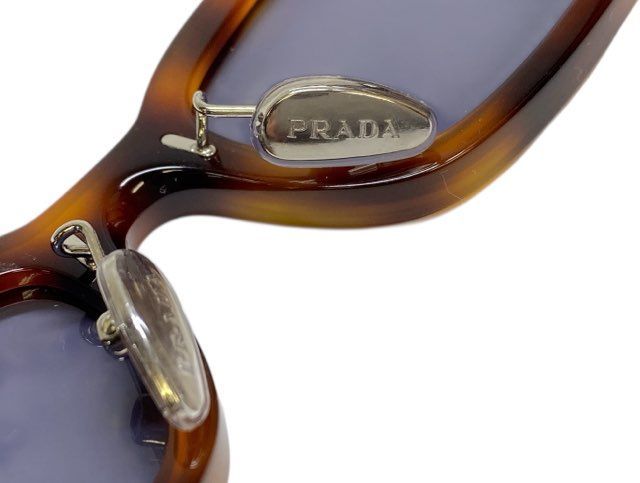 未使用 プラダ サングラス PRADA PR B06SF スクエア べっ甲柄 ブラウン