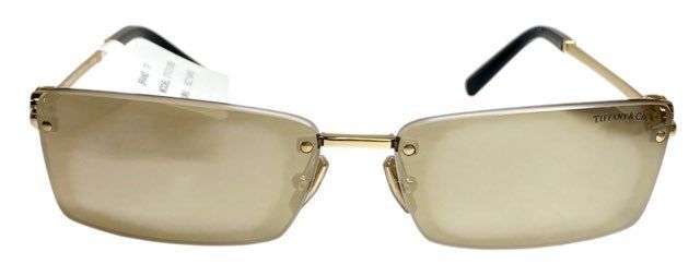 未使用 ティファニー サングラス リムレス ハート リターントゥ スクエア Tiffany & Co. TF3108-B ブラウン ゴールド 茶色 TIFFANY レデ 未使用 ティファニー サングラス リムレス ハート リターントゥ