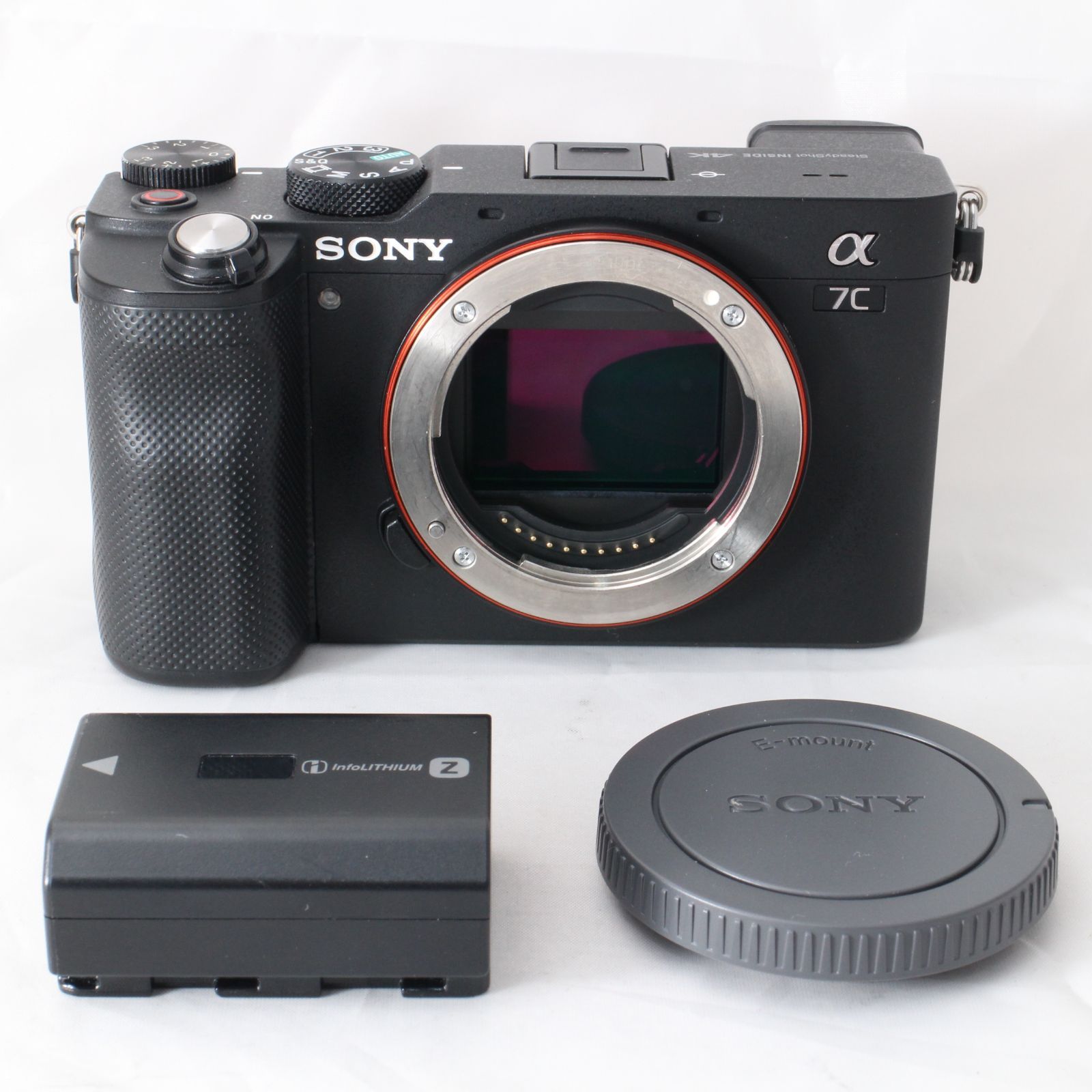 ショット数16335 SONY ソニー フルサイズ ミラーレス一眼カメラ α7C ボディ ブラック ILCE-7C B 4314